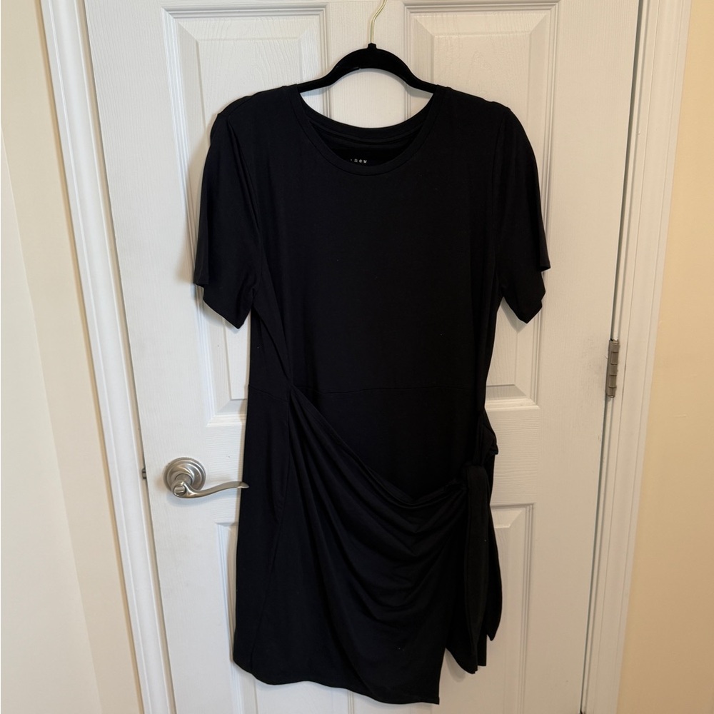 A New Day Black T-Shirt Dress